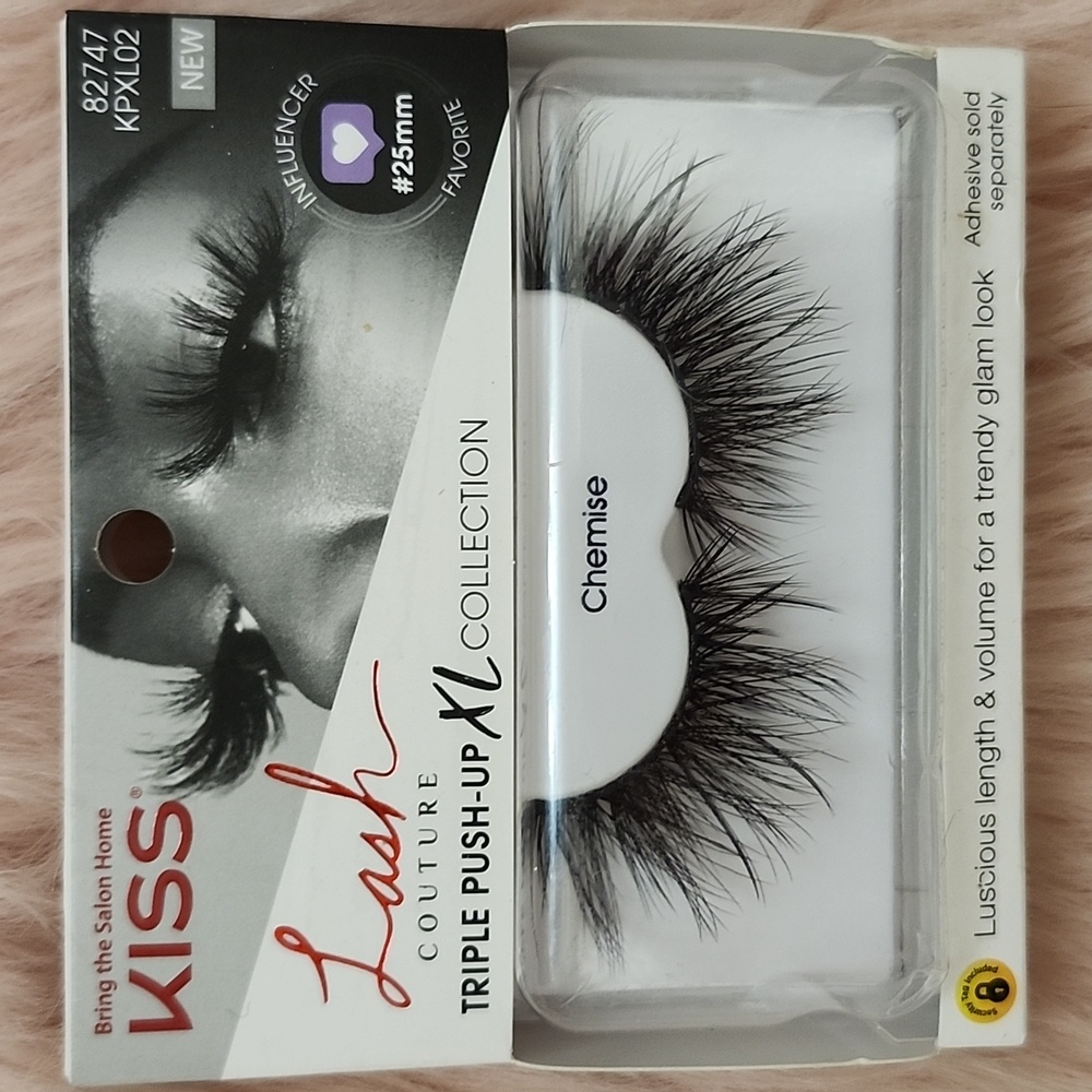 Brand New KISS LASH COUTURE TRIPLE PUSH-UP XL COLLECTION FALSE LASHES